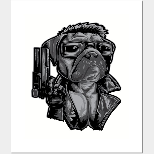 Terminator Puggy Wall Art by Kachow ZA